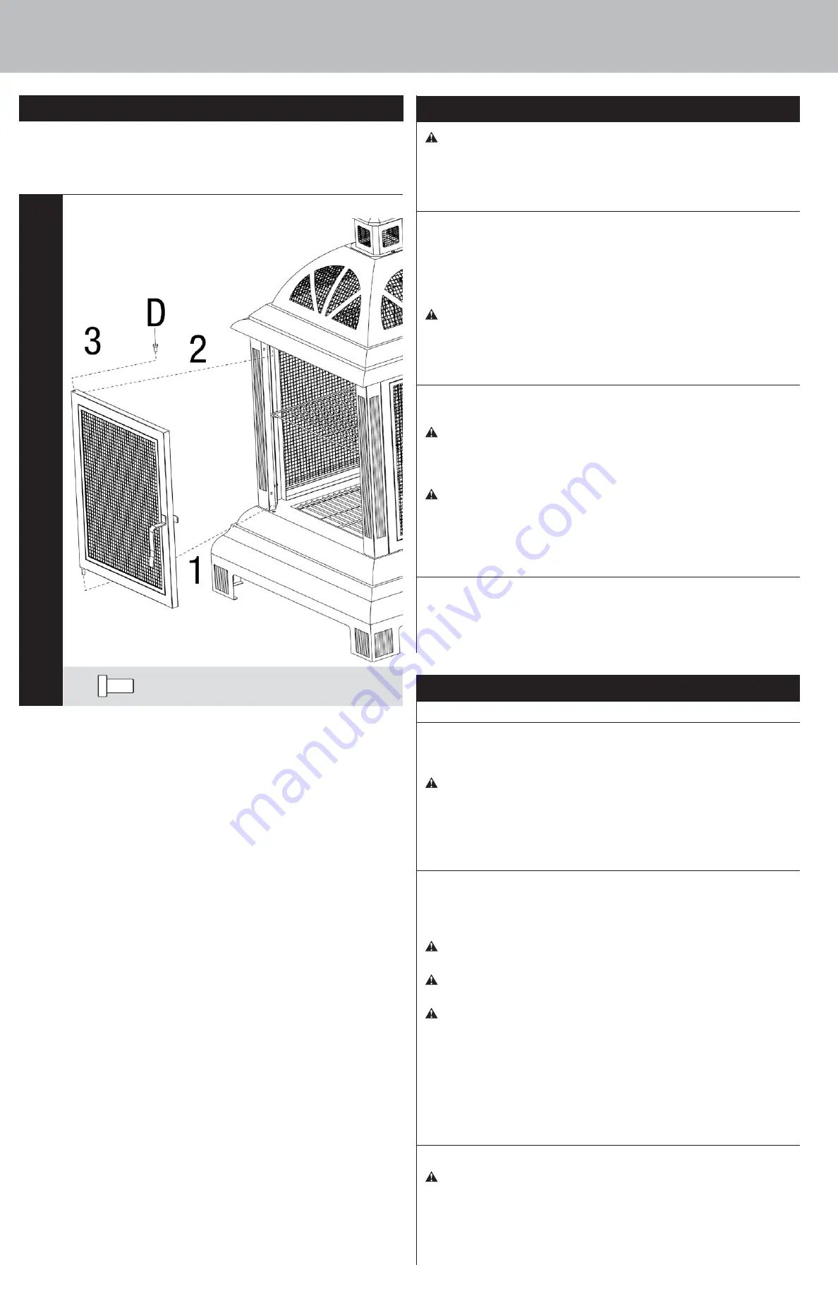 Blue Rhino WAF1060SP Owner'S Manual Download Page 6