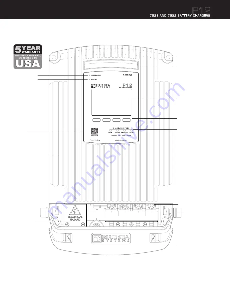 Blue Sea Systems 7521 (25A) Скачать руководство пользователя страница 6