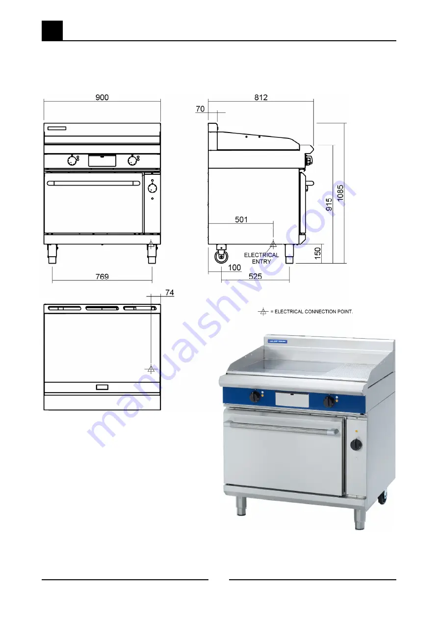 Blue Seal Evolution EP506 Service Manual Download Page 4