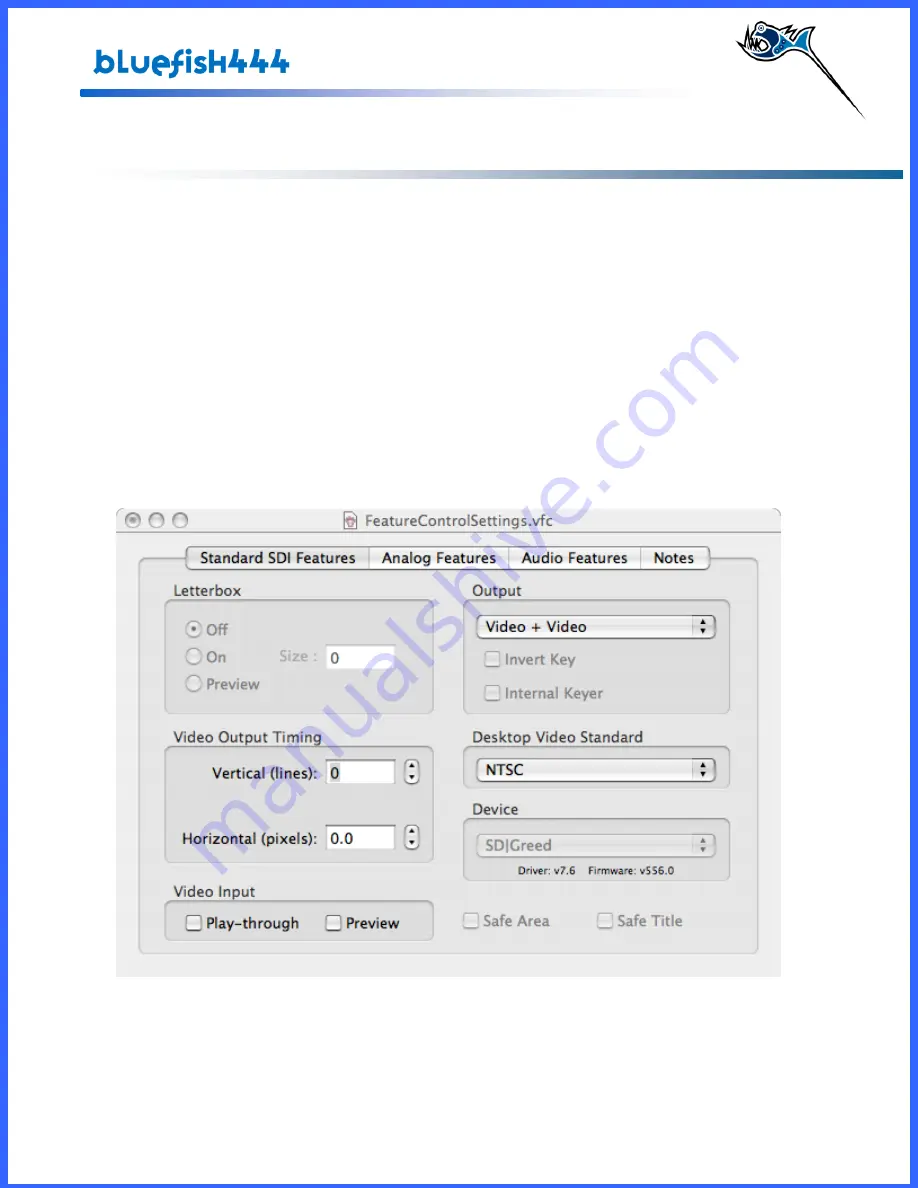 Bluefish444 Mac OSX SD User Manual Download Page 39