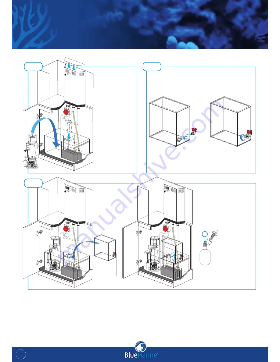 BlueMarine Reef 200 Instruction Manual Download Page 38