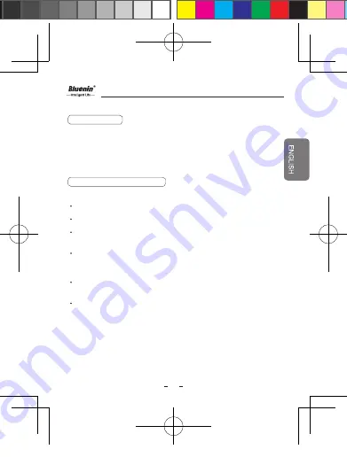 Bluenin BBH-939 Manual Download Page 9