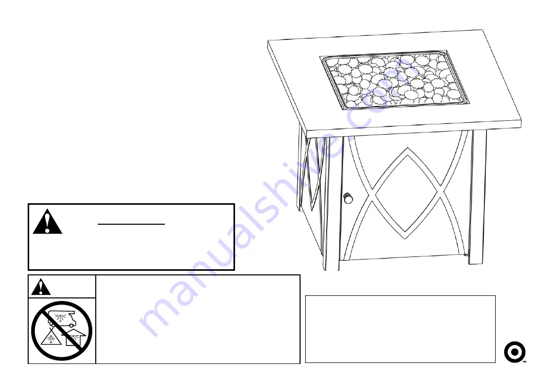 BlueRhino GAD-1421T Assembly Instructions Manual Download Page 1