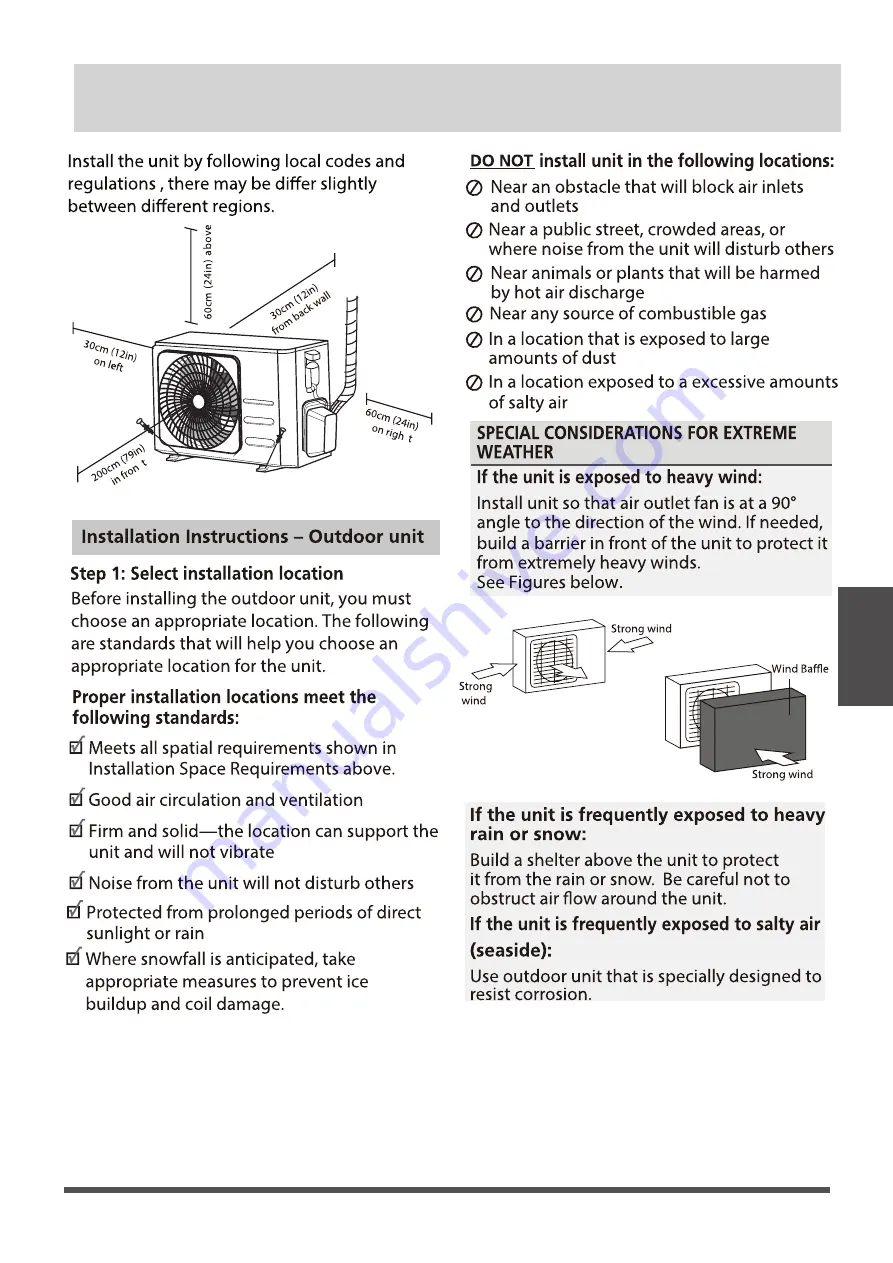 Blueridge BMHH18M22-6C2-6C2 Owner'S Manual & Installation Manual Download Page 27