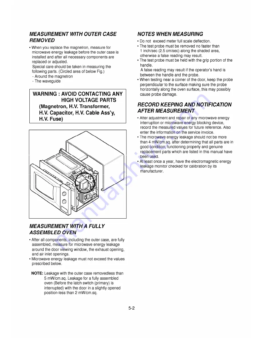 Bluesky M19.00 Service Manual Download Page 12