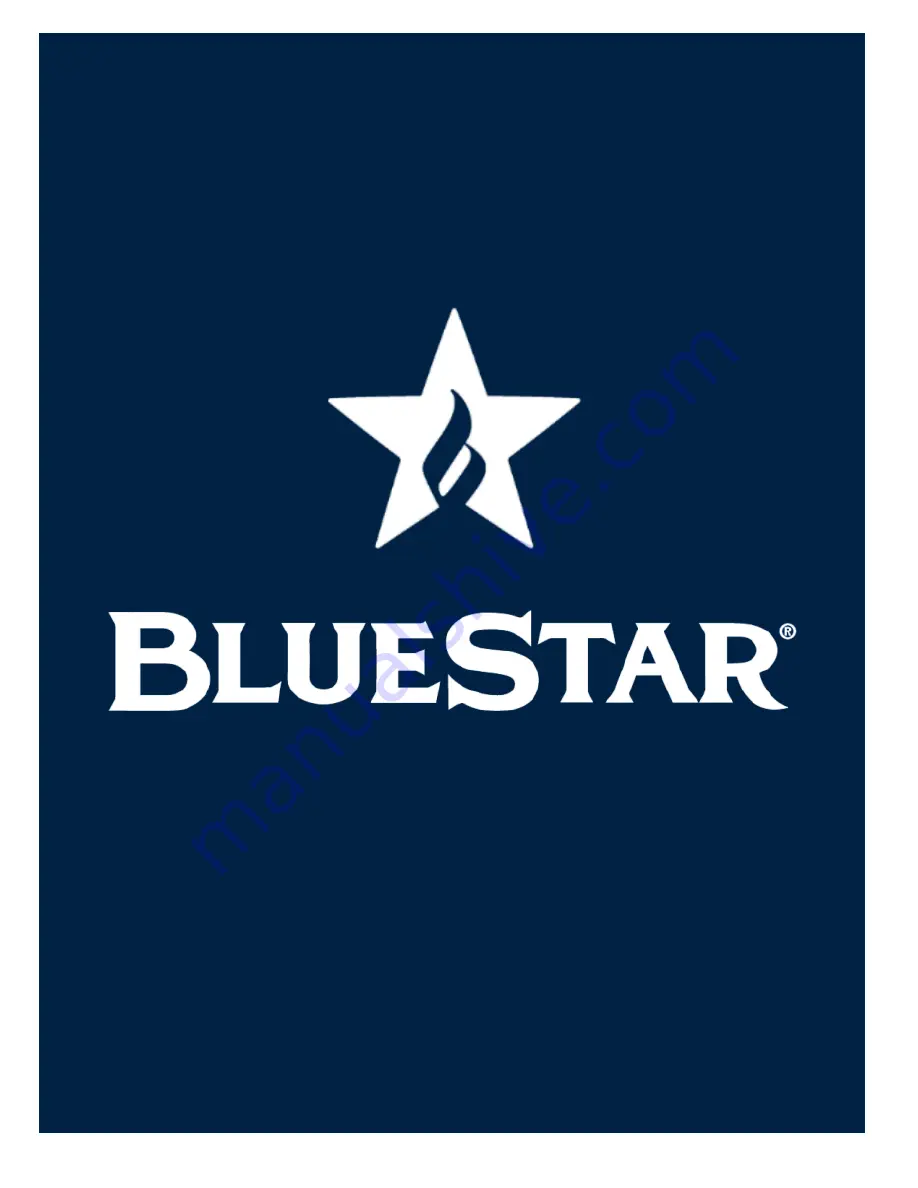 BlueStar BBB36R/L Use & Care Manual Download Page 1