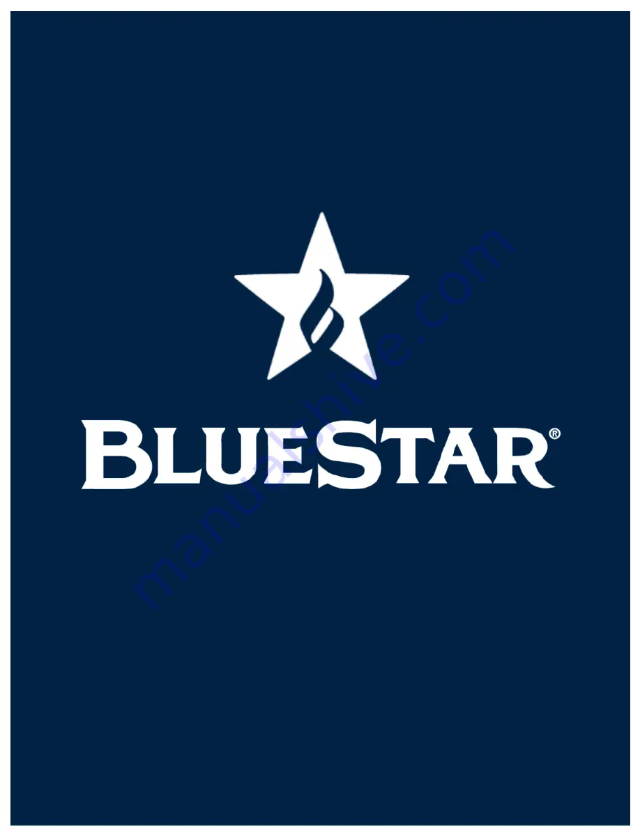 BlueStar BSDEWO30ECDDDDV2 Use & Care Manual Download Page 1