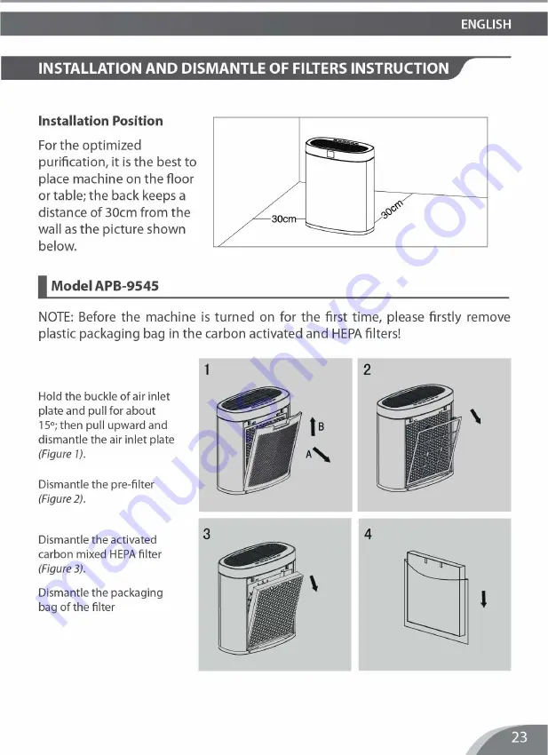 Bluestone APB-9545 User Manual Download Page 23