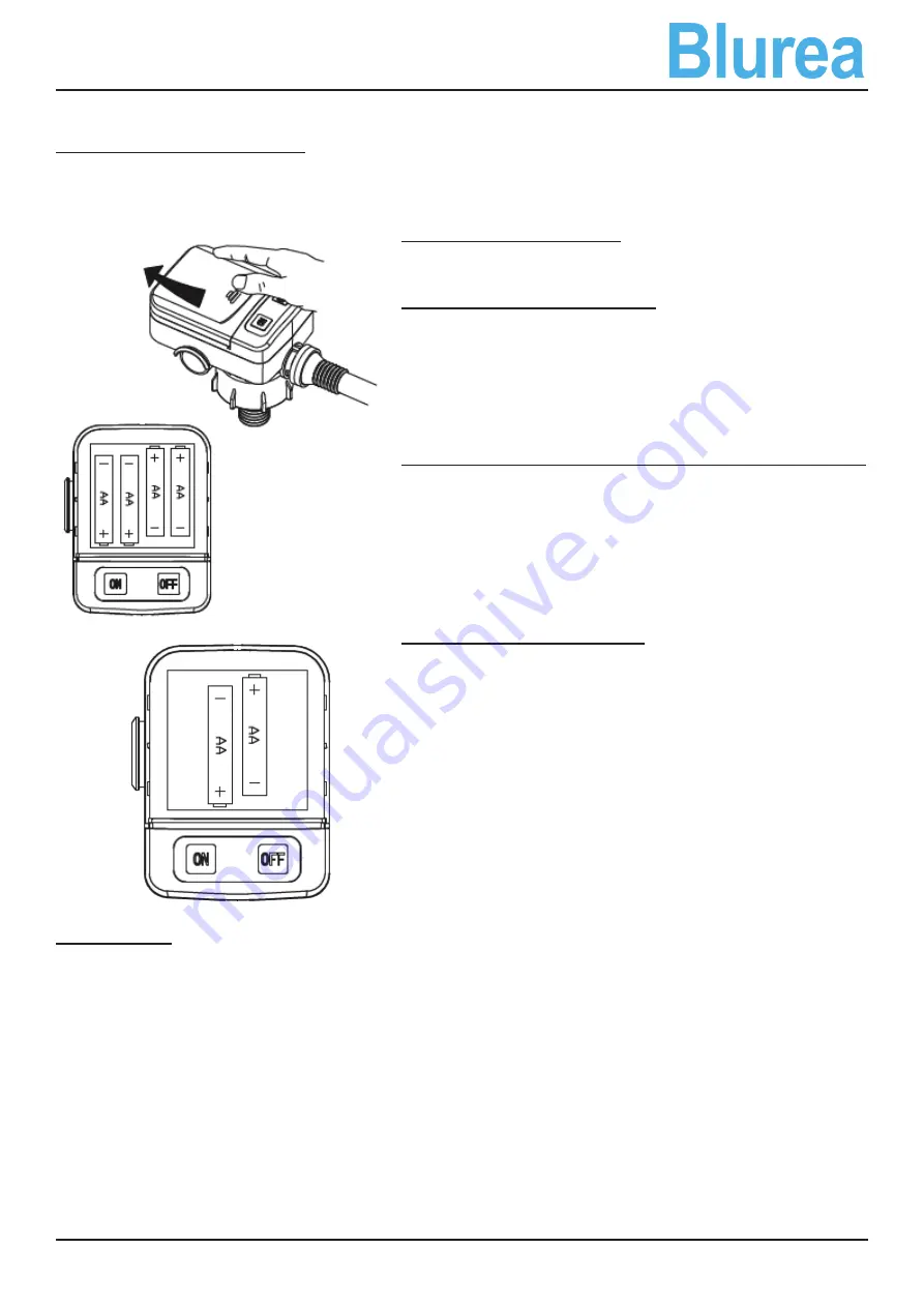 Blurea 702830 Manual Download Page 11