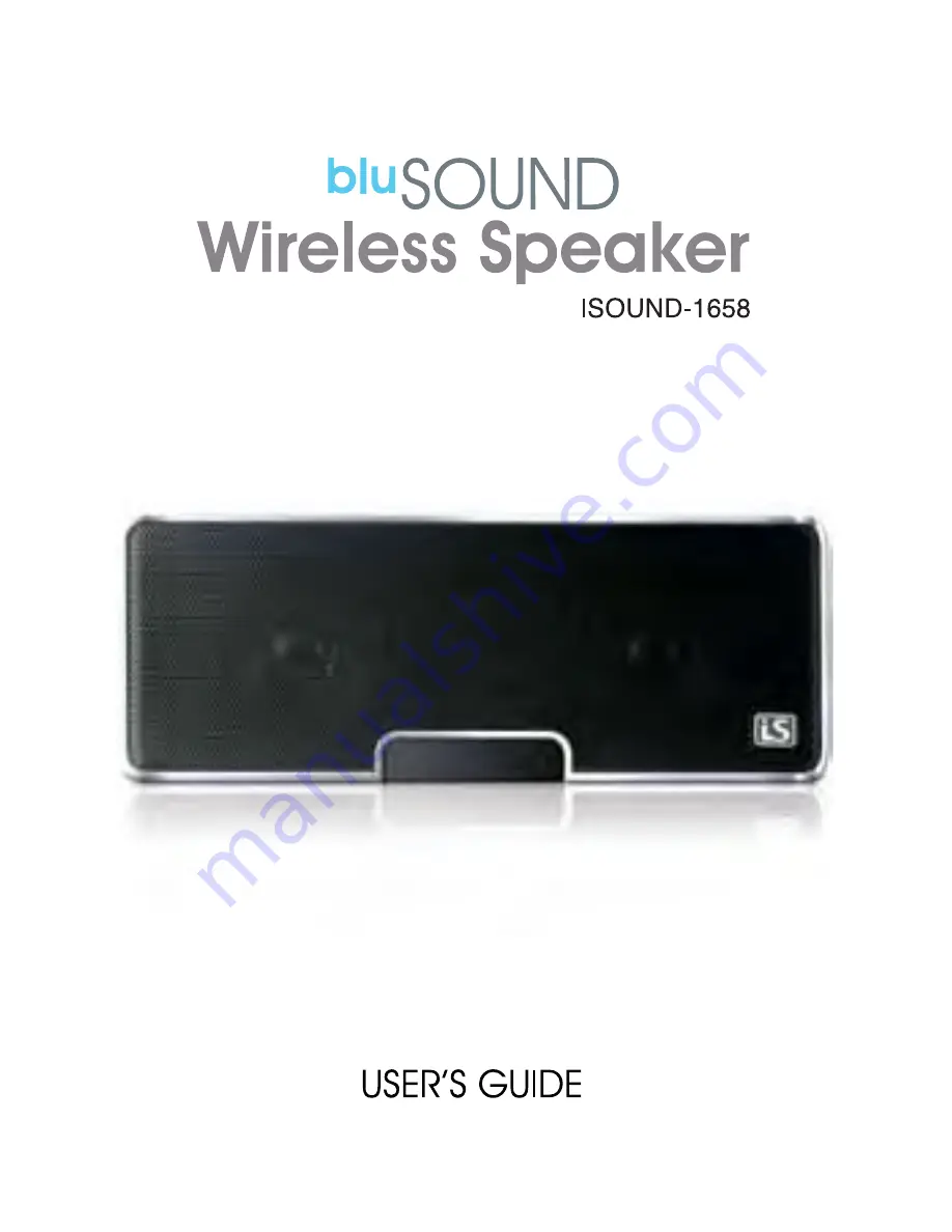 bluSound ISOUND-1658 Скачать руководство пользователя страница 1