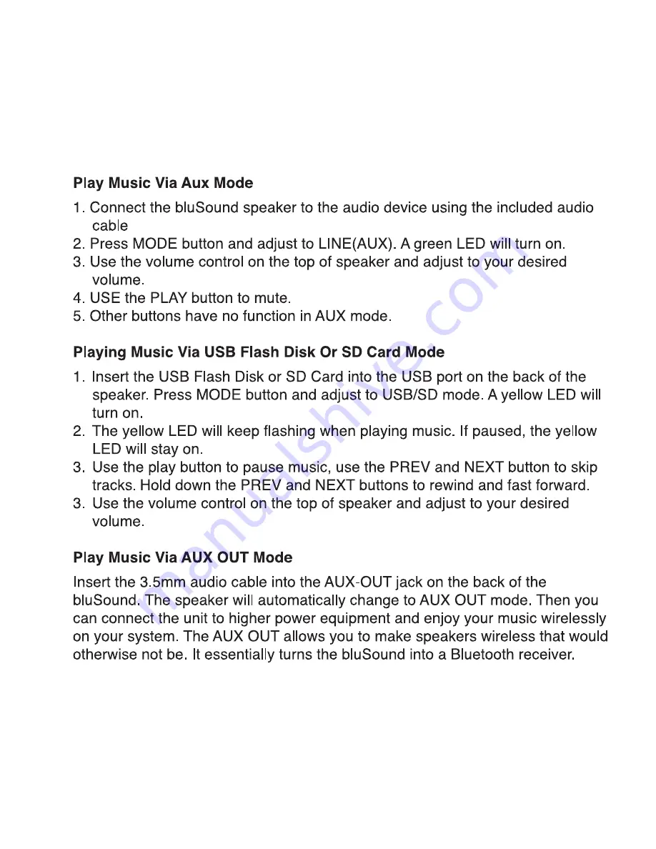 bluSound ISOUND-1658 User Manual Download Page 5