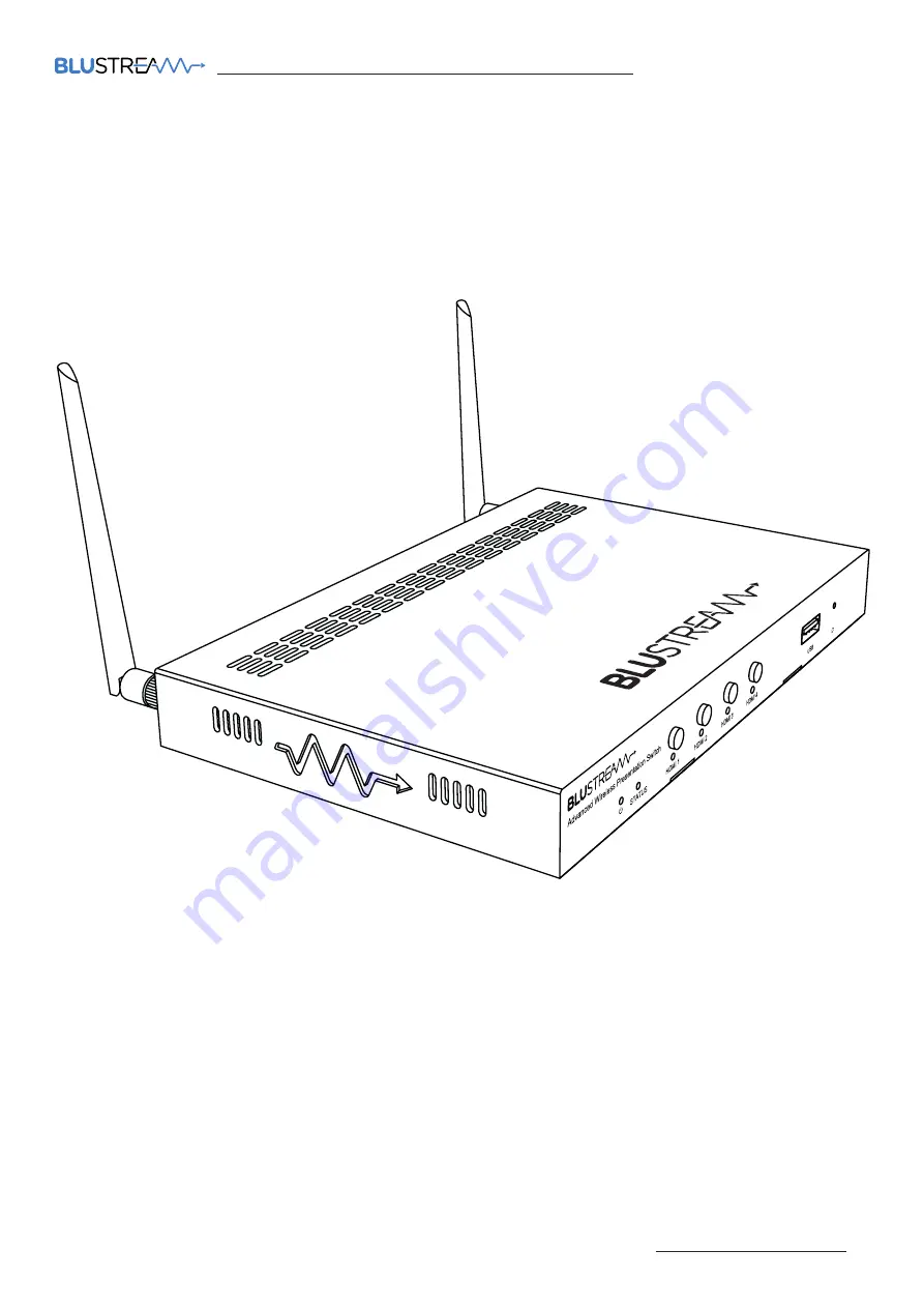 BluStream AMF41W Quick Reference Manual Download Page 1