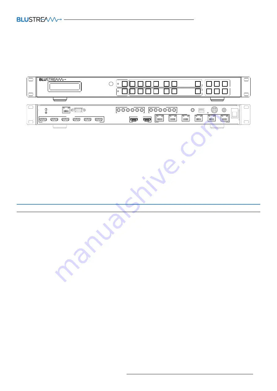 BluStream HMXL66 Скачать руководство пользователя страница 1