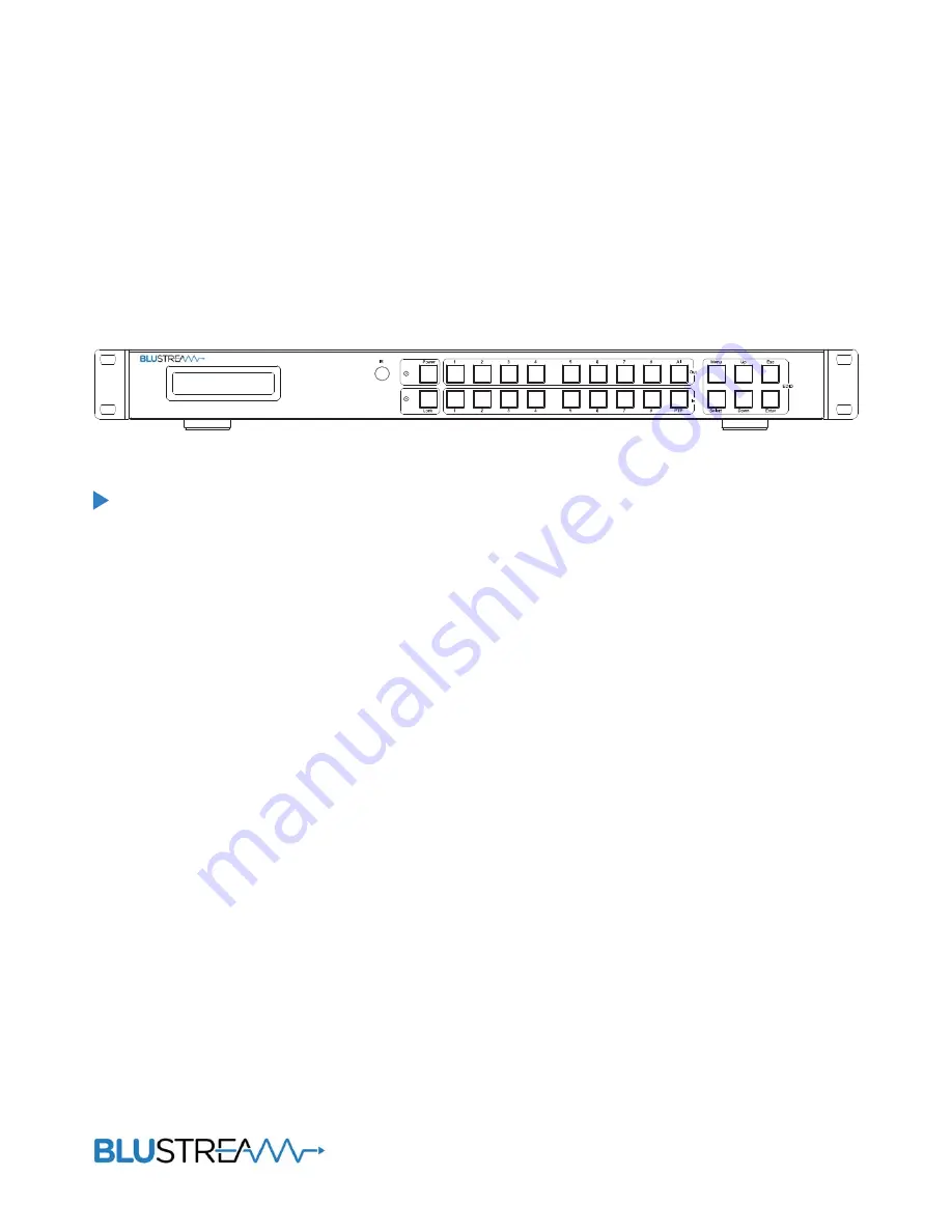 BluStream HMXL88 Скачать руководство пользователя страница 1