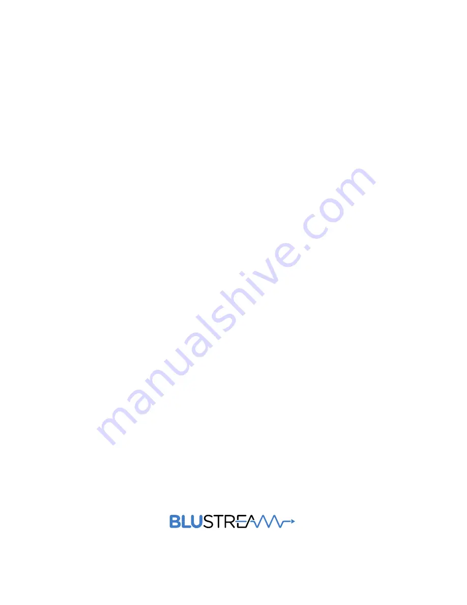 BluStream HMXL88 User Manual Download Page 8