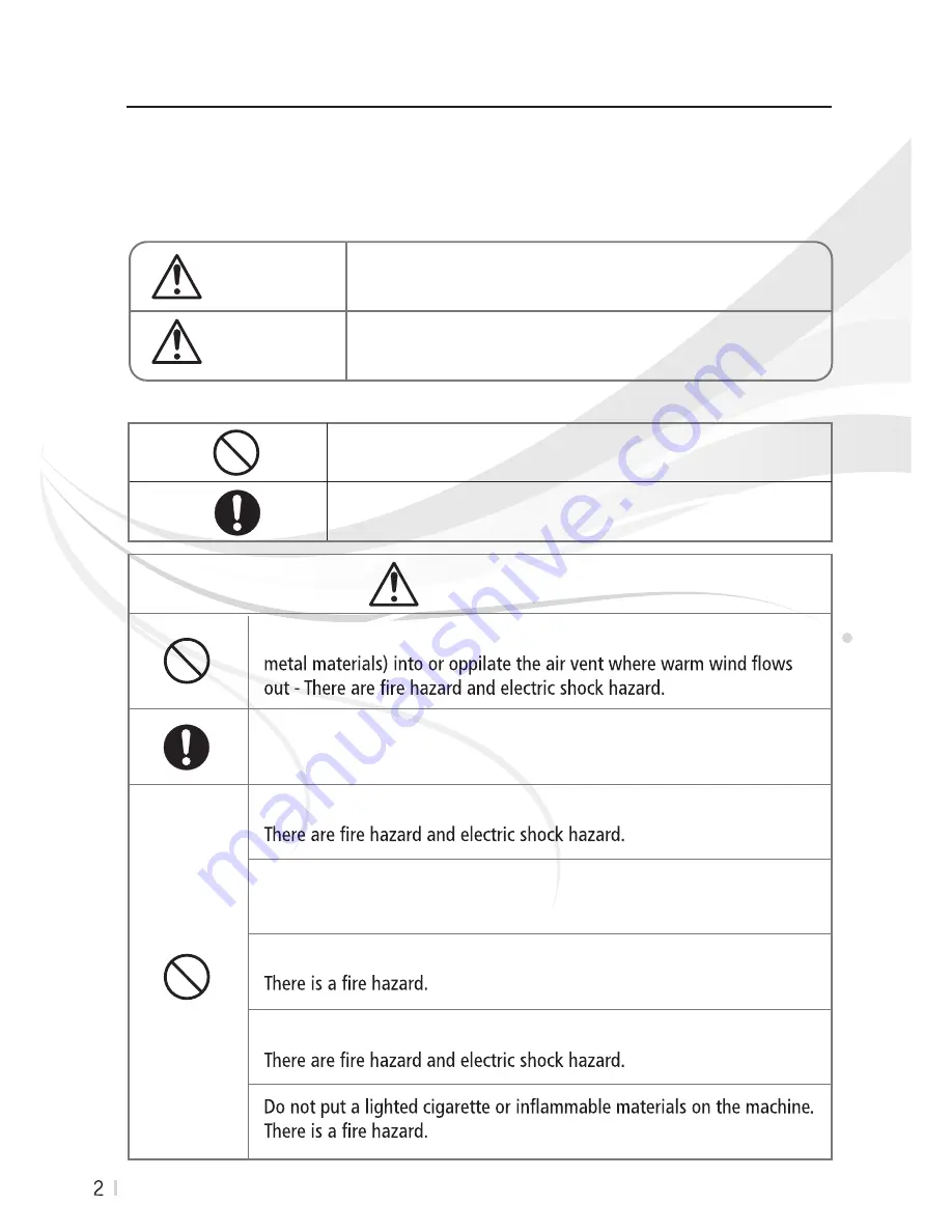 bluwash BWD2000 Instruction Manual Download Page 2