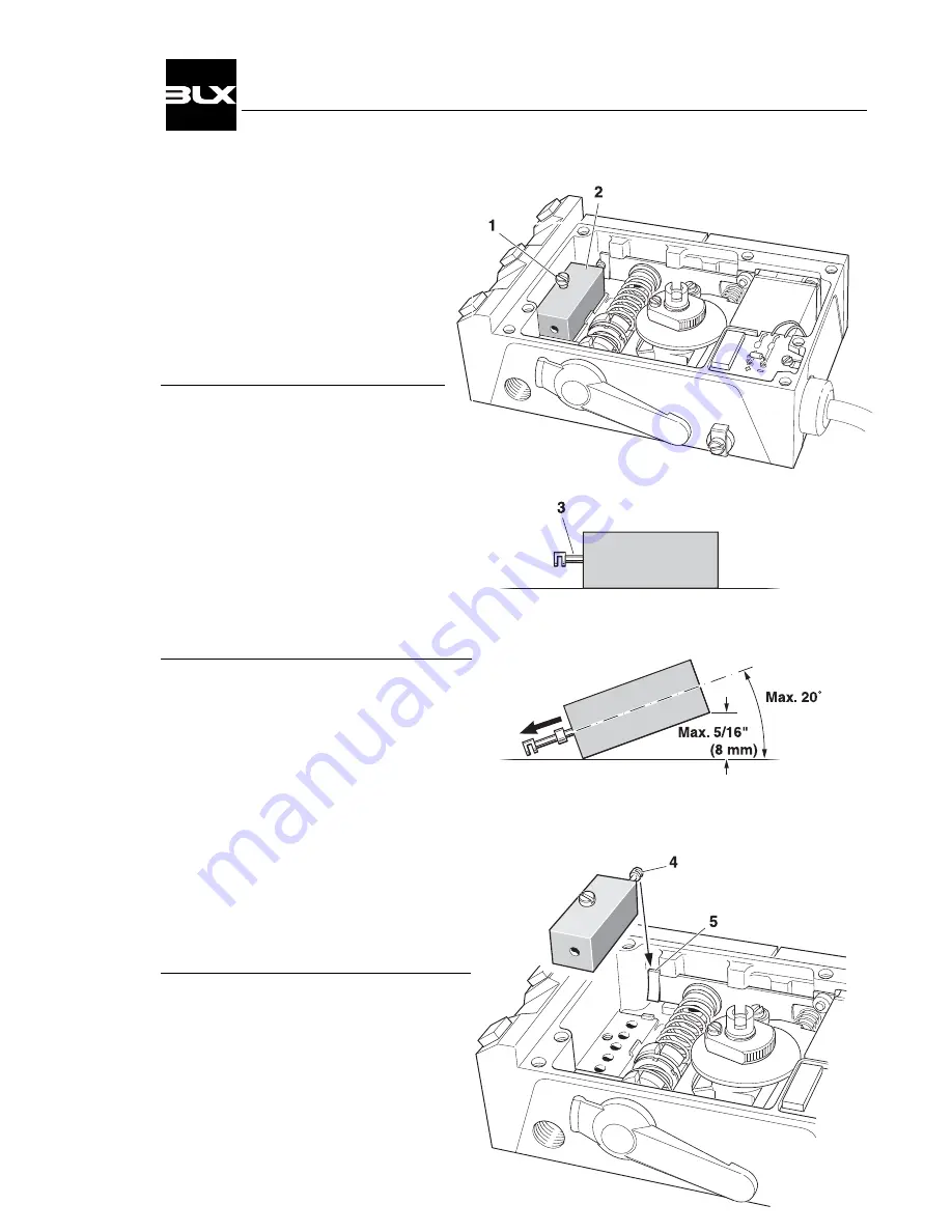 BLX v100 positioner Installation, Operating And Maintenance Instructions Download Page 15