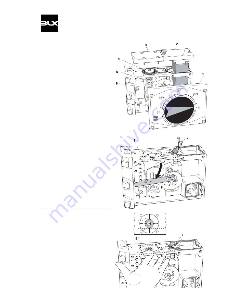 BLX v100 positioner Скачать руководство пользователя страница 21