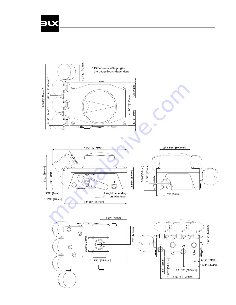 BLX v100 positioner Скачать руководство пользователя страница 31