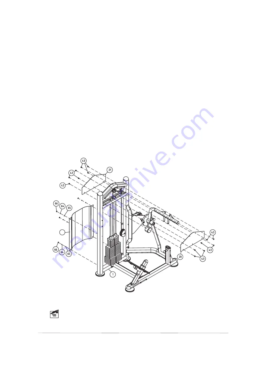 BM FITNESS Impulse 2 IT8014B AB Assembly Instructions Manual Download Page 18