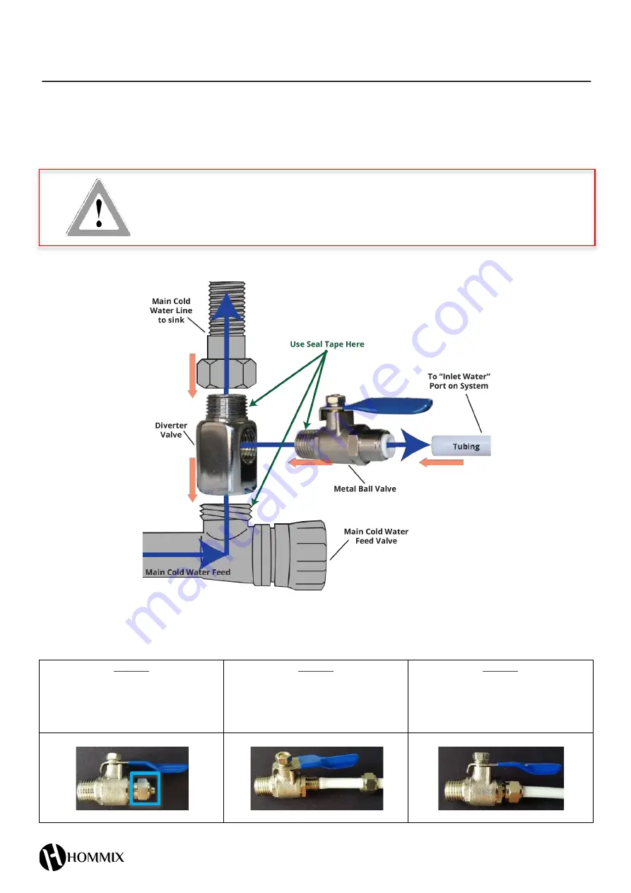 BMB Technology HOMMIX Zada Installation Manual Download Page 5