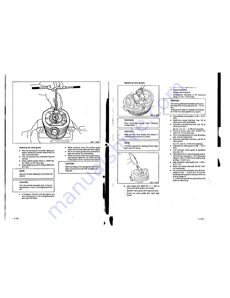 BMW Motorrad R 100 GS Repair Manual Download Page 137