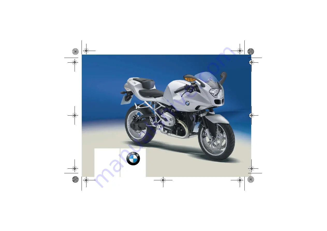 BMW Motorrad R 1200 S 2007 Rider'S Manual Download Page 1