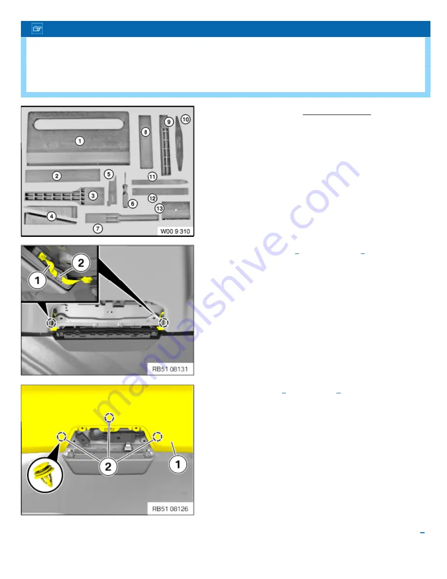 BMW 54 13 086 Removing And Installing Download Page 14