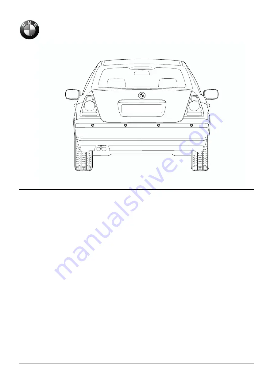 BMW 66 20 0 007 031 Скачать руководство пользователя страница 1