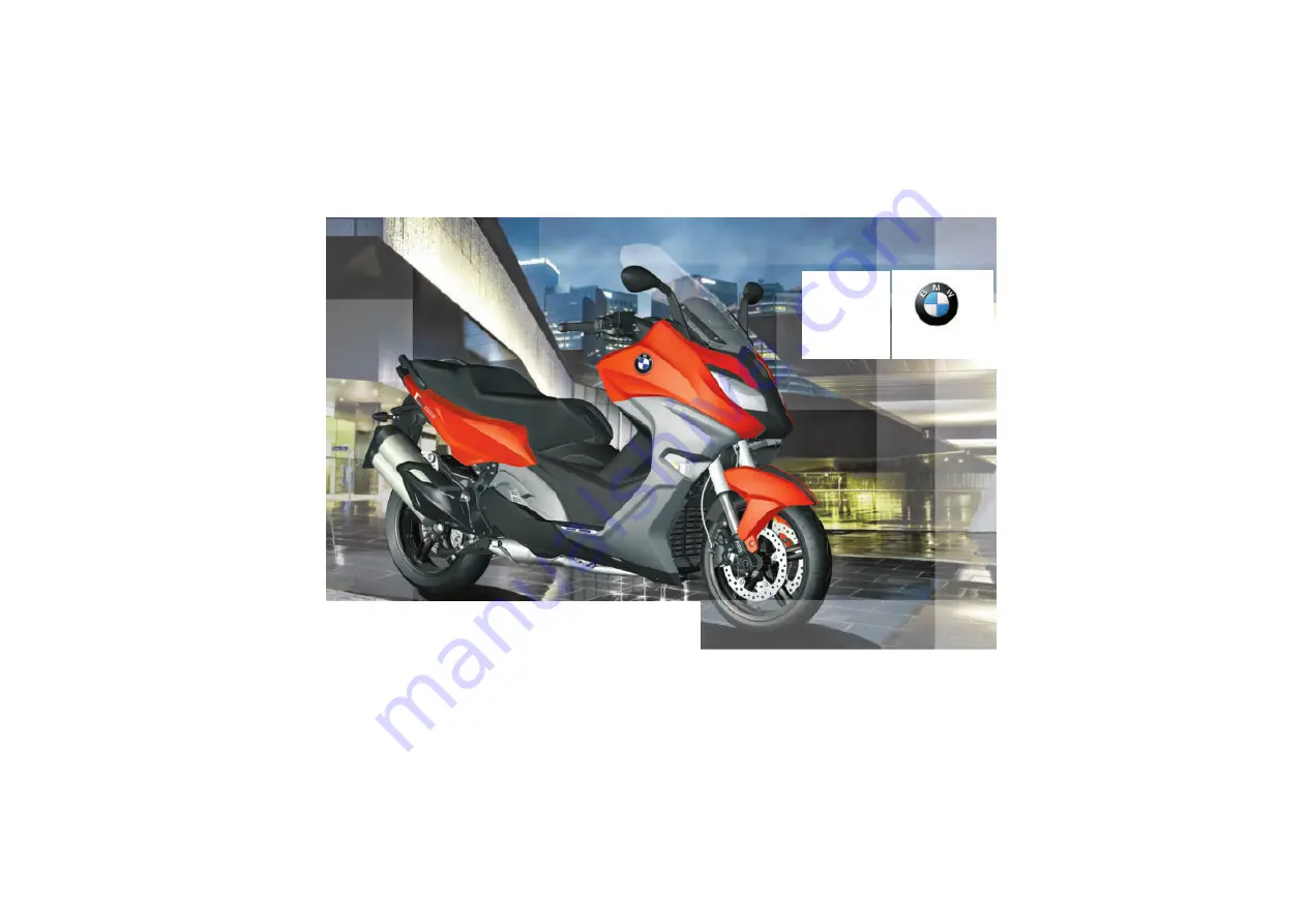 BMW C650 Sport Rider'S Manual Download Page 1