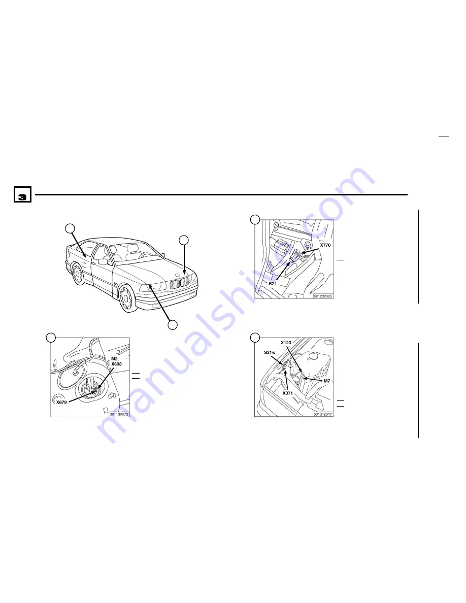 BMW E36/5 318ti 1997 Electrical Troubleshooting Manual Download Page 247