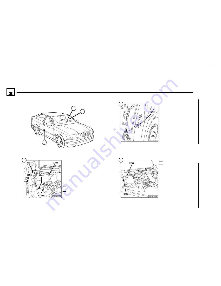 BMW E36/5 318ti 1997 Electrical Troubleshooting Manual Download Page 254