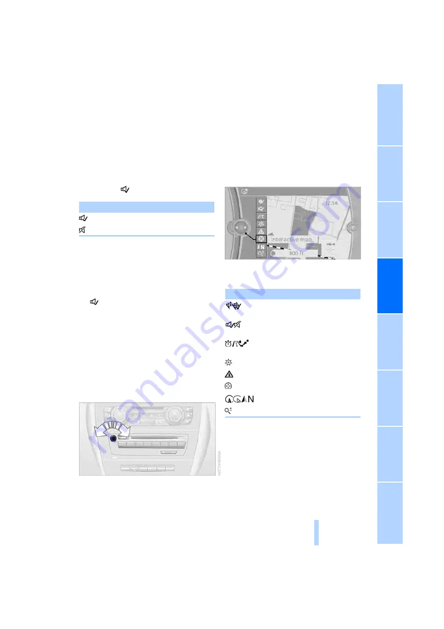 BMW E87 2009 Owner'S Handbook Manual Download Page 123