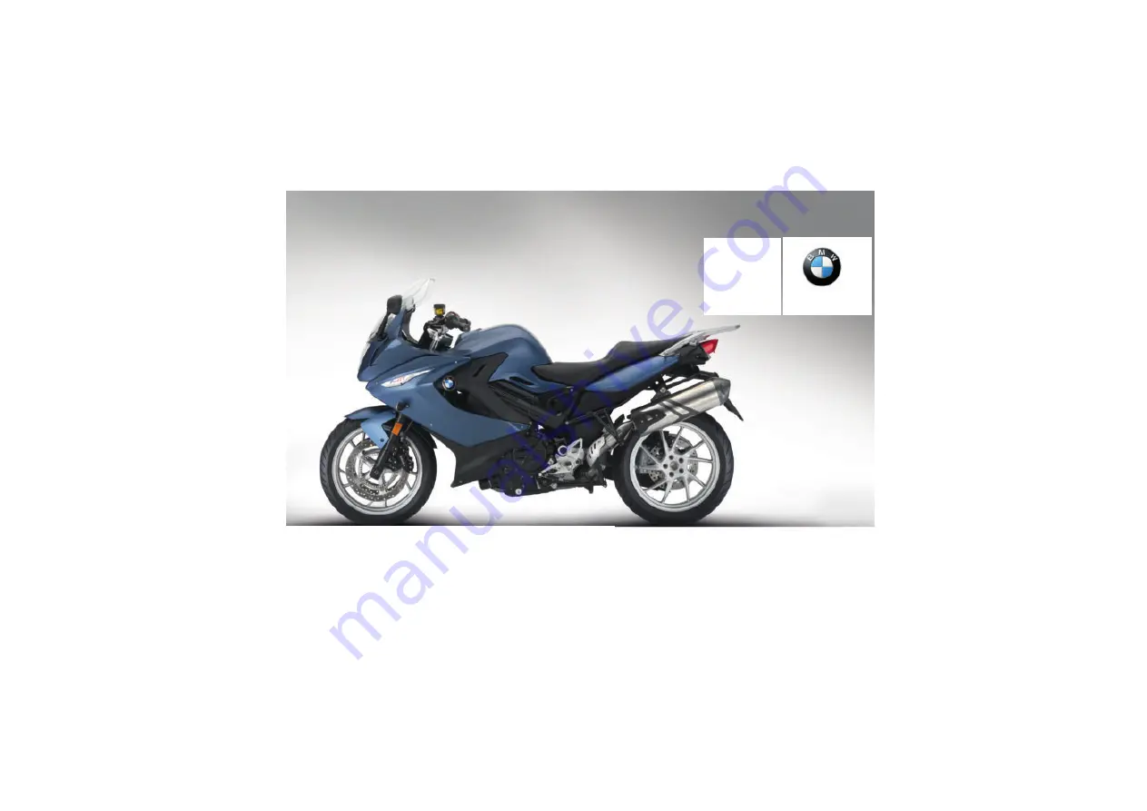 BMW F 800 GT Rider'S Manual Download Page 1