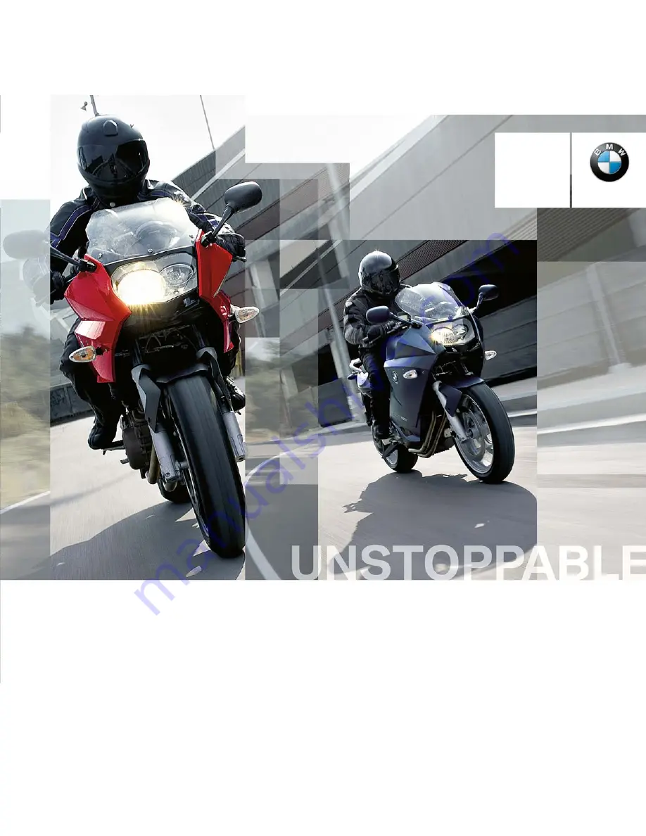 BMW F 800 S Brochure Download Page 1