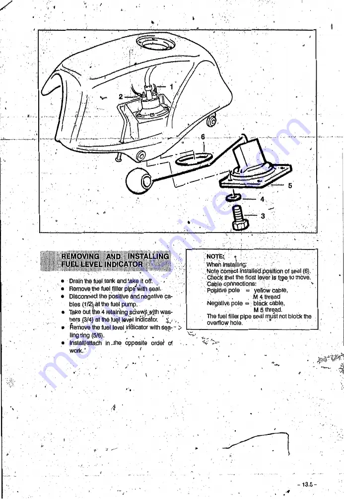 BMW K100RS 16V Repair Manual Download Page 367