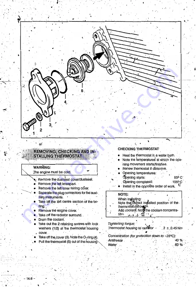 BMW K100RS 16V Repair Manual Download Page 380