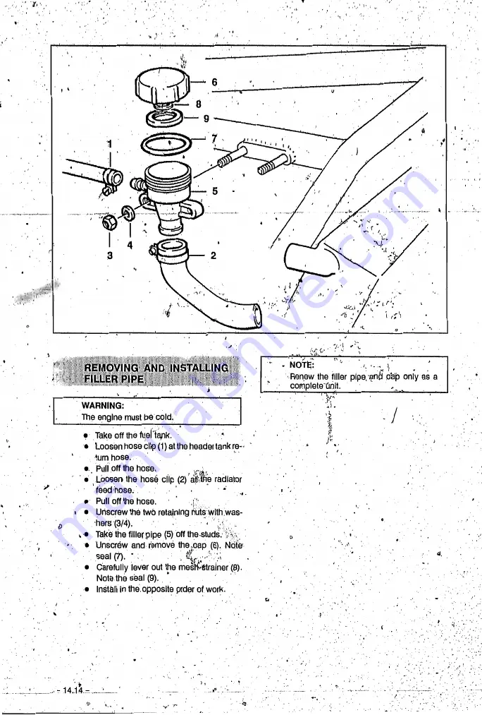 BMW K100RS 16V Repair Manual Download Page 386