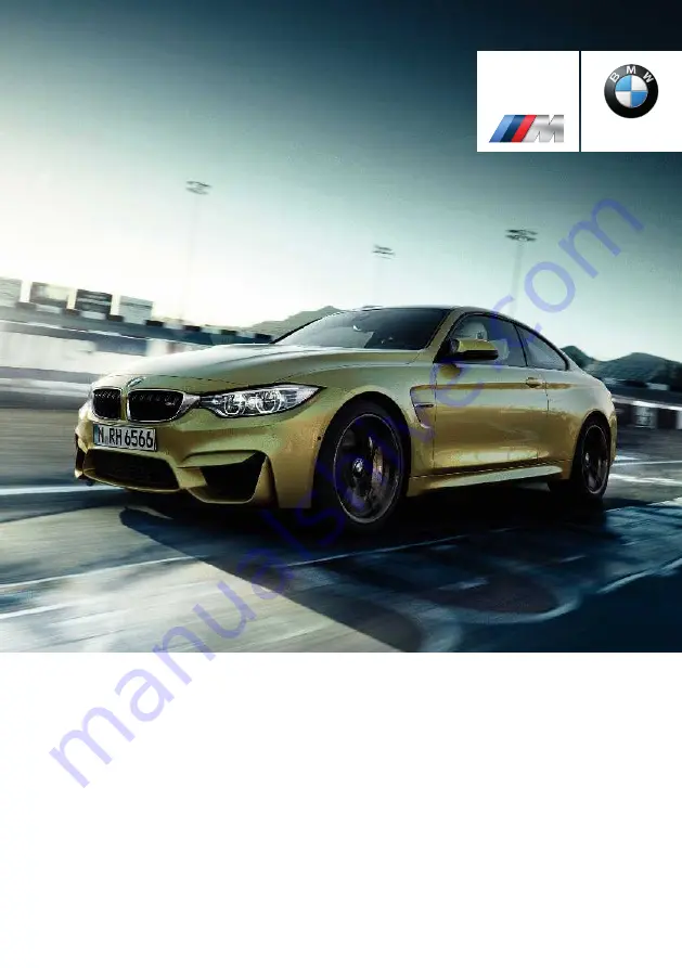 BMW M3 SEDAN 2017 Скачать руководство пользователя страница 1