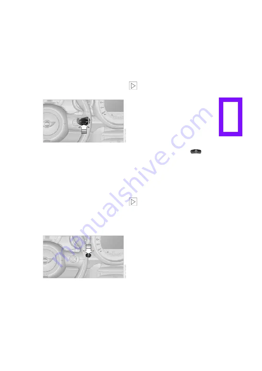 BMW MINI CONVERTIBLE Owner'S Manual Download Page 53