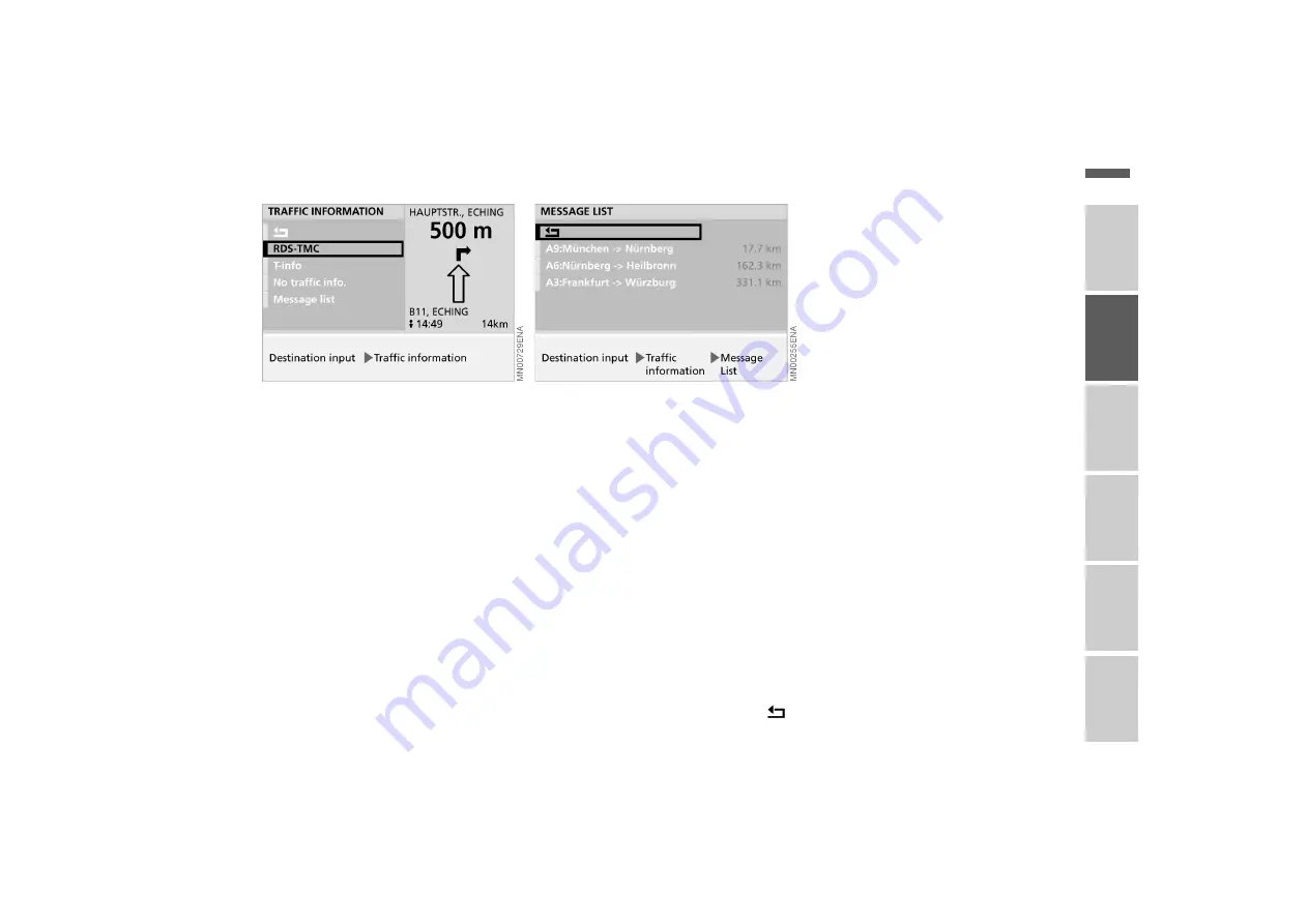 BMW ONBOARD COMPUTER Operating Instructions Manual Download Page 38