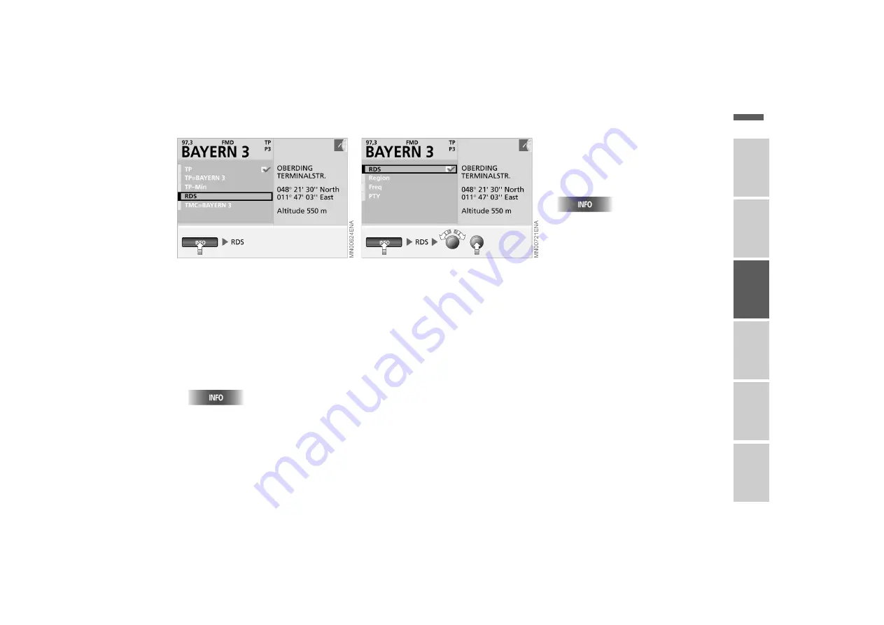 BMW ONBOARD COMPUTER Operating Instructions Manual Download Page 52