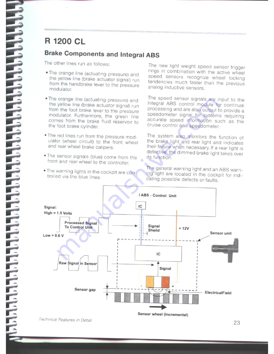 BMW R 1200 CL Service Manual Download Page 25