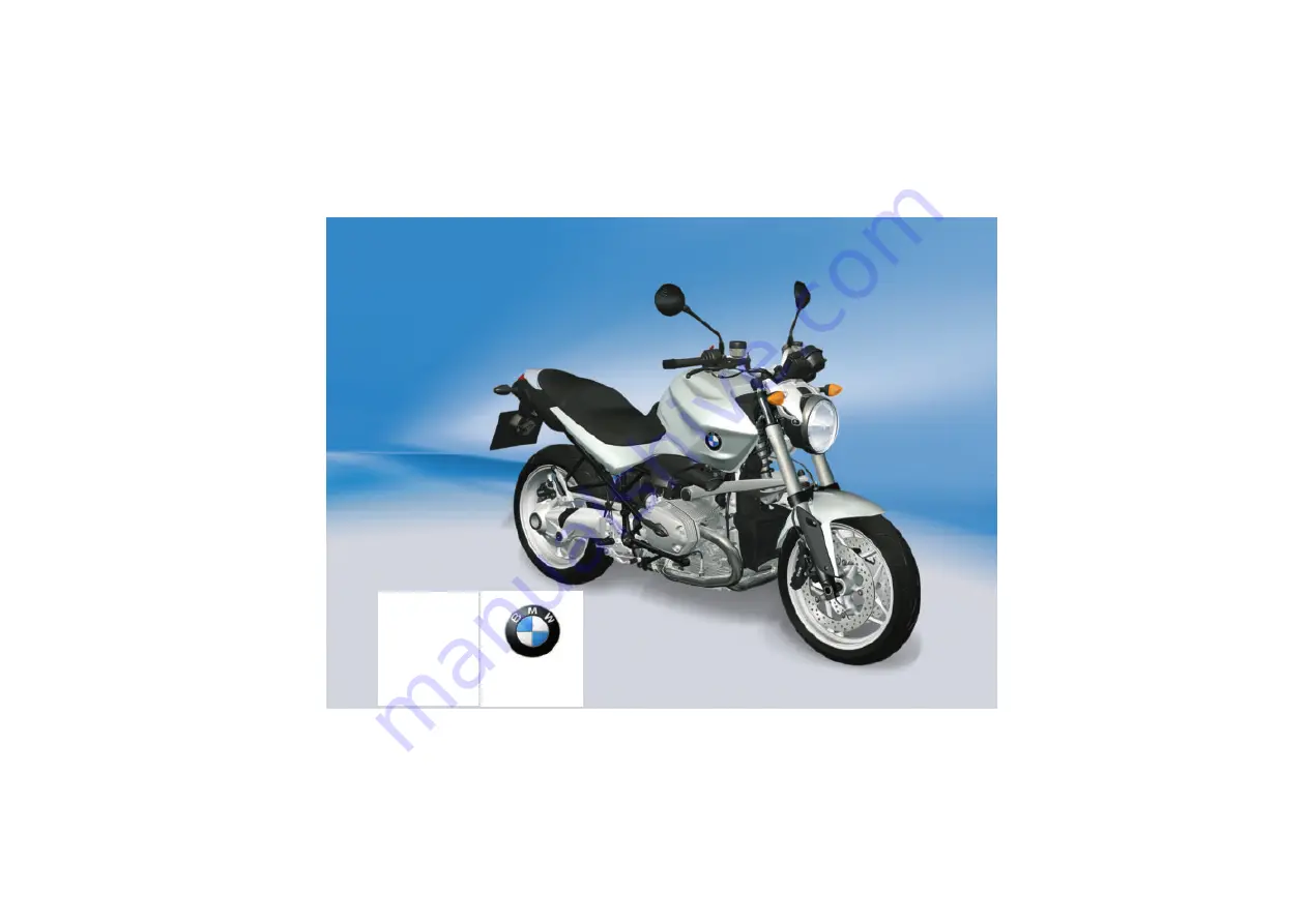 BMW R 1200 R 2010 Rider'S Manual Download Page 1