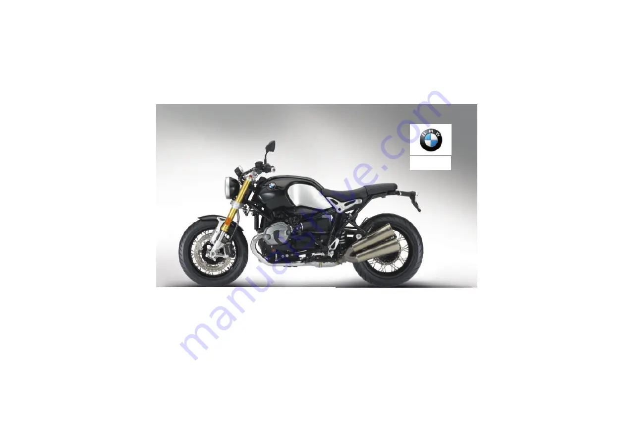 BMW R nineT 2019 Скачать руководство пользователя страница 1