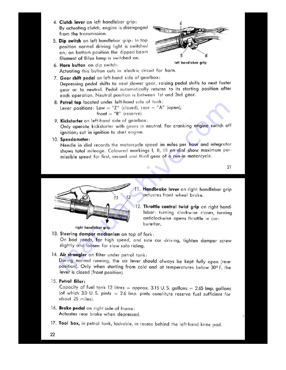 BMW R25/3 1953 Owner'S Manual Download Page 10