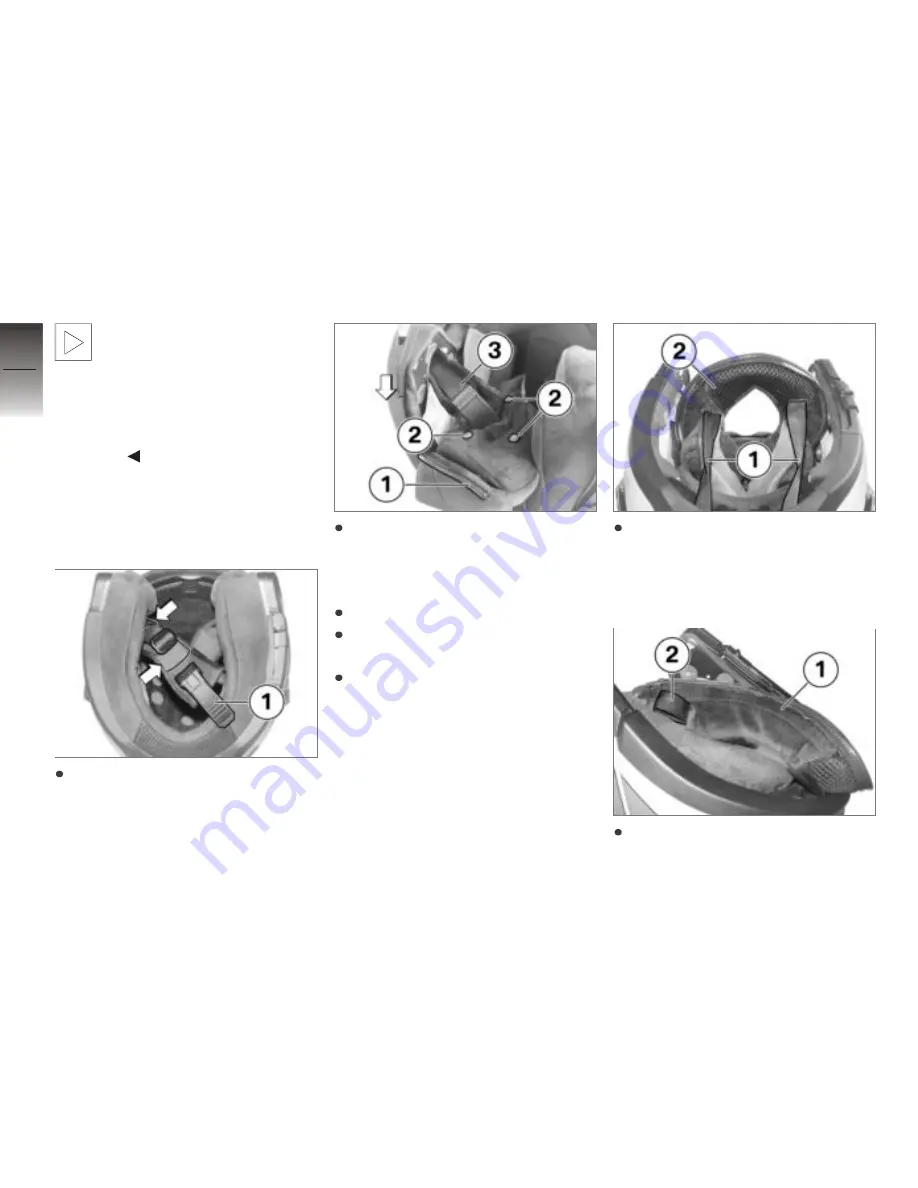 BMW System helmet 6 EVO Instruction Manual Download Page 12