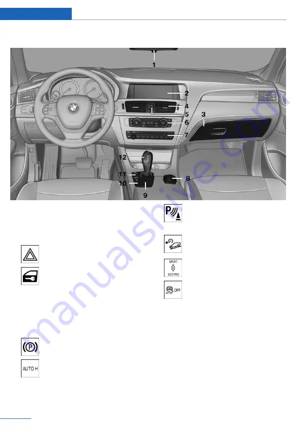 BMW X3 2013 Скачать руководство пользователя страница 18