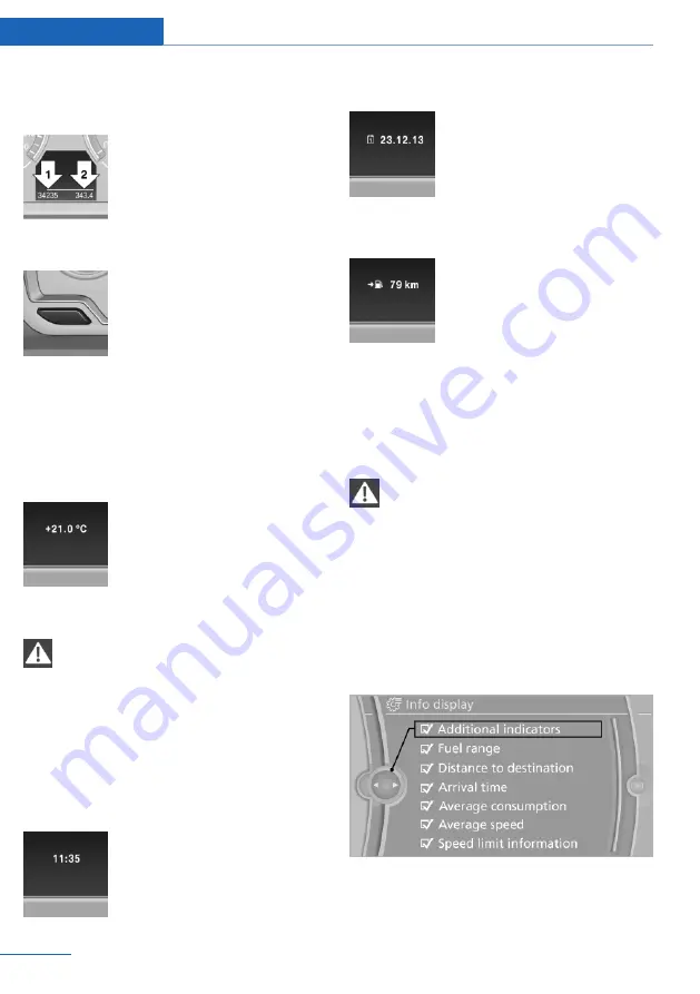 BMW X3 xDrive20d 2013 Owner'S Handbook Manual Download Page 76