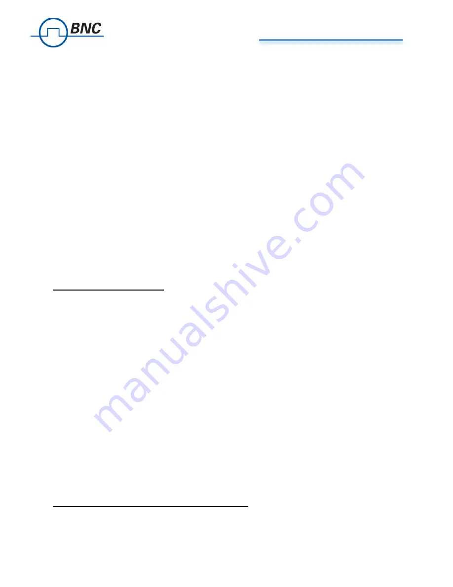 BNC PCO-6131 Operating Manual Download Page 6